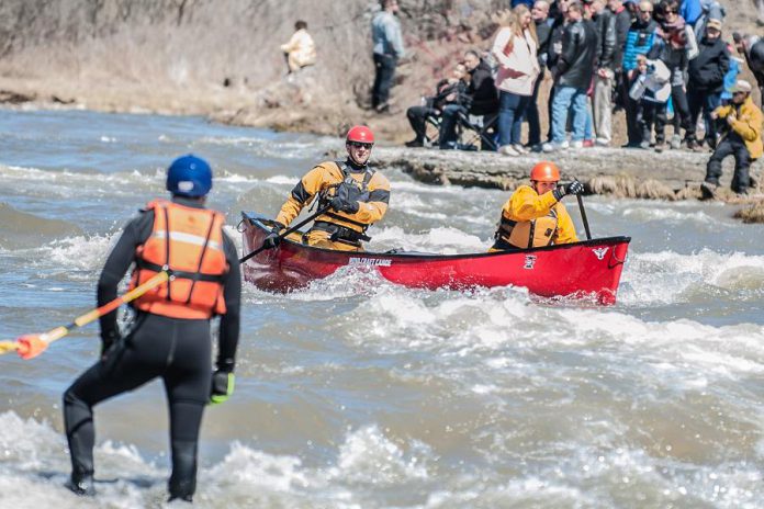 'Float Your Fanny Down the Ganny' begins with a 14-kilometre canoe and kayak race, departing from the Canton bridge at 10 a.m. on  April 13, 2019.  (Photo: Walton St. Photography)