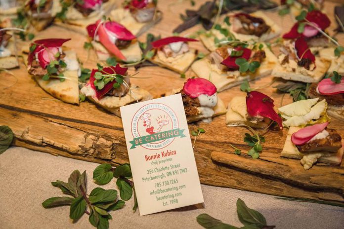 Hor d'oeuvres by BE Catering at the 2018 Business Hall of Fame event. BE Catering will be returning to the culinary showcase again this year. (Photo: Heather Doughty)