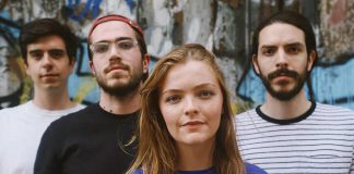 Oshawa indie pop band Dizzy (brothers Charlie, Alex, and Mackenzie Spencer and Katie Munshaw), who won the 2019 Juno for Alternative Album of The Year for their debut "Baby Teeth", are opening for fellow nominee Newmarket indie garage-pop band Tokyo Police Club at The Historic Red Dog Tavern in downtown Peterborough on Friday, April 19th. (Publicity photo)