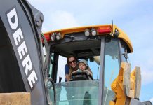 Kids of all ages can explore different types of vehicles at Touch-A-Truck, a family event that raises funds for programming at The Canadian Canoe Museum. It takes place in the museum's parking lot from 9:30 a.m. to 2:30 p.m on Sunday, May 26, 2019. (Photo courtesy of The Canadian Canoe Museum)