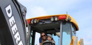Kids of all ages can explore different types of vehicles at Touch-A-Truck, a family event that raises funds for programming at The Canadian Canoe Museum. It takes place in the museum's parking lot from 9:30 a.m. to 2:30 p.m on Sunday, May 26, 2019. (Photo courtesy of The Canadian Canoe Museum)
