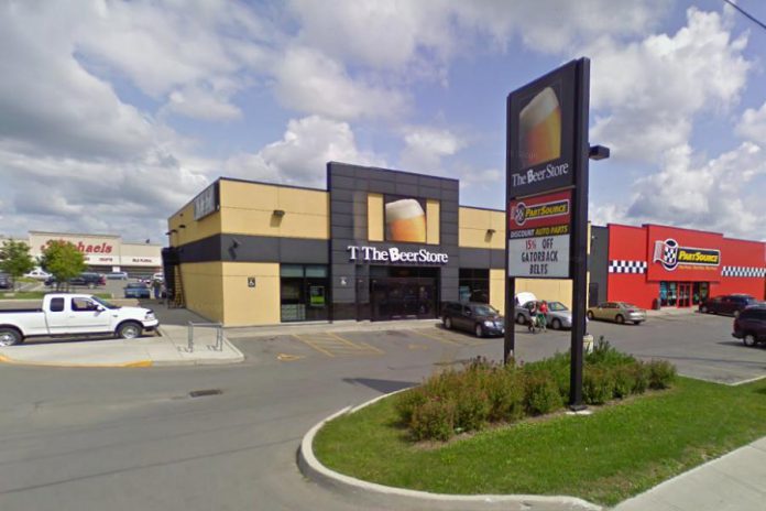 The Beer Store at 570 Lansdowne Street in Peterborough. (Photo: Google Maps)