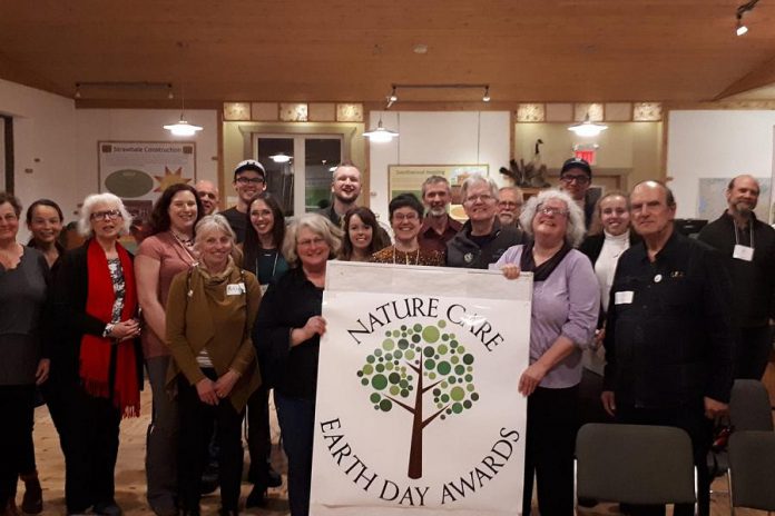 The second annual Nature Care Earth Day Awards were held on May 1, 2019 at Camp Kawartha Environment Centre. (Photo: Green Party of Peterborough-Kawarthas / Facebook)