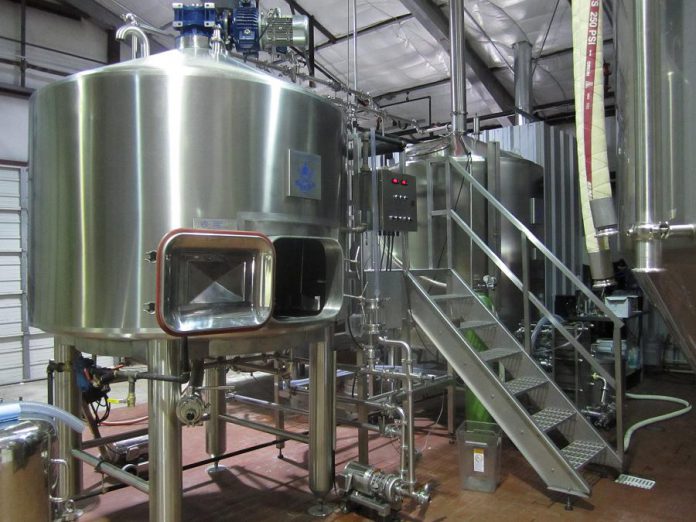 On May 7, 2019, Fenelon Falls Brewing Co. is scheduled to receive a brewhouse and cellar custom-made from Canadian company Criveller Group that will be delivered from Niagara Falls. Pictured in a sample of the type of equipment Criveller Group supplies for  the brewing industry. (Photo: Criveller Group)