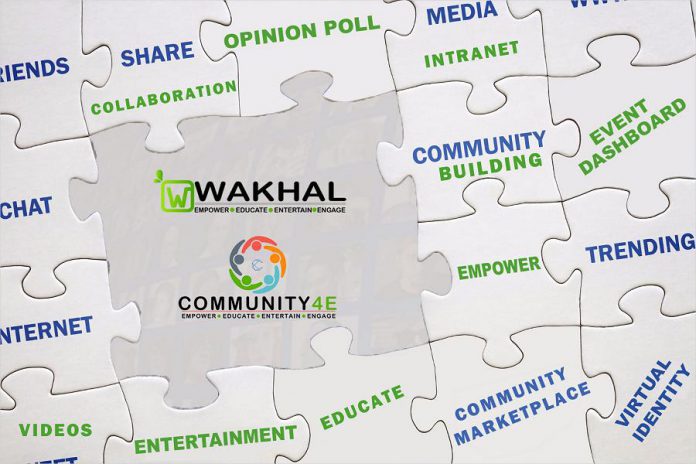 Peterborough tech startup  Wakhal has officially launched its digital community-building platform called Community4E. (Graphic courtesy of Innovation Cluster)