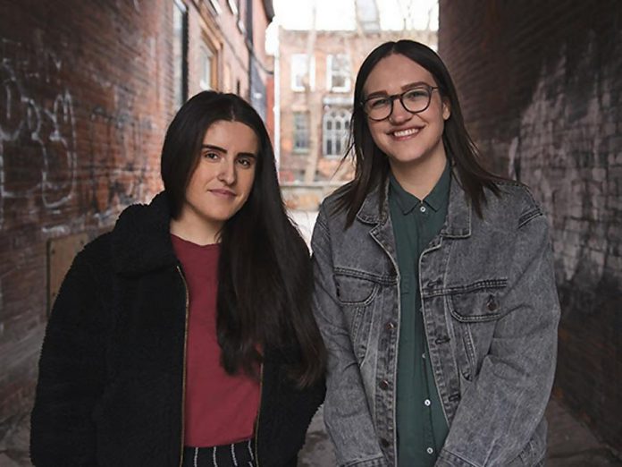 Yllka Bojku and Kate Storen make up the "Digital Service Squad" of the Peterborough DBIA's Digital Main Street program to help downtown businesses improve their online presence. (Photo: Peterborough DBIA)