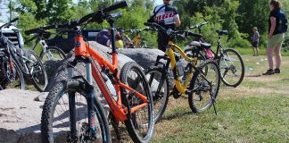Local events marking International Trails Day 2019 on Saturday, June 1st will be held in Peterborough and Kawartha Lakes and, on Sunday, June 2nd, Otonabee Conservation is hosting a celebration of trails at Harold Town Conservation Area where you can try out demonstration mountain bikes courtesy of Fontaine Source for Sports, Wild Rock Outfitters, and Shimano. (Photo: Otonabee Conservation)