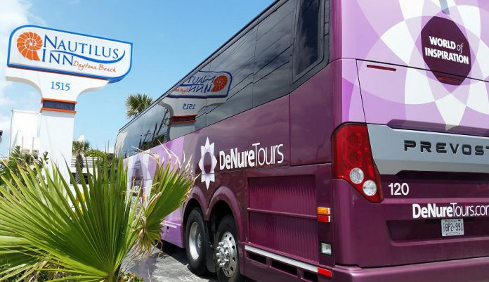 DeNureTours will get you to your Florida and South Carolina destination by the travel mode that best suits you, whether by flying or travelling in their comfortable luxury motorcoach (pictured here) that gets you there in a day and a half. (Supplied photo)