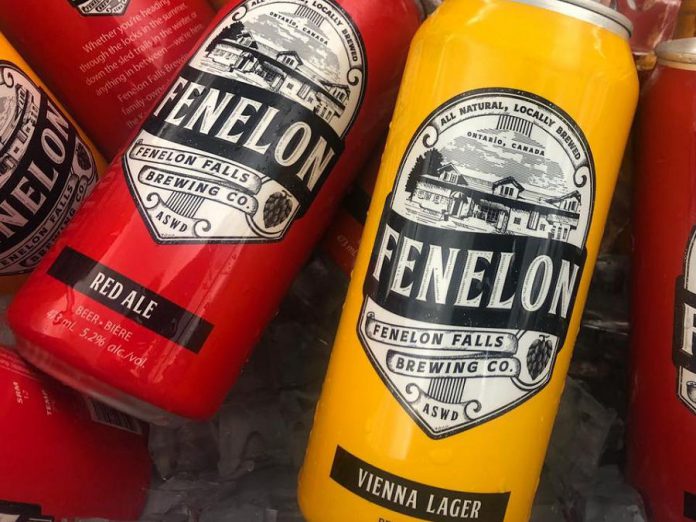 Fenelon Falls Brewing Co. flagship brews (Fenelon Vienna Lager and Fenelon Red Ale) are already sold in select LCBO outlets and grocery stores. (Photo: Fenelon Falls Brewing Co.)