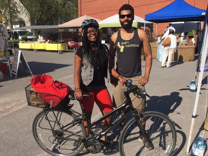  Get yourself ready to commute by bike with Shifting Gears this May. This year the program is providing bike gear, such as a rack or basket, to new participants looking to make the shift to bike riding.  (Photo: Lindsay Stroud)