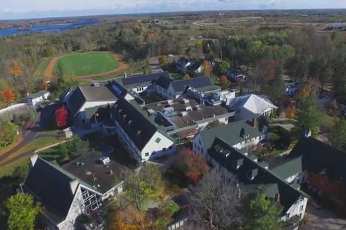 Located on the shores of Lake Katchewanook in Lakefield, Lakefield College School provides a co-educational day and boarding experience for 365 students from over 40 countries in Grades 9 through 12. (Photo: Lakefield College School)