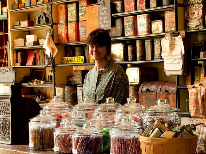 Lang Pioneer Village Museum has redesigned its shop to improve the flow of admissions and shop purchases. The museum shop will continue to sell many of the same popular treats and toys as before, but will now also feature a number of items from local artisans, items made within the village, and Lang souvenirs. (Photo courtesy of Lang Pioneer Village Museum)