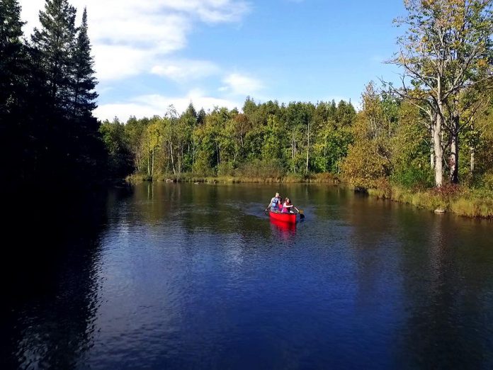 One of the major attractors to the region is the area's outdoor experiences: paddling, cycling, camping, fishing, and boating. (Photo courtesy of Peterborough & the Kawarthas Economic Development)