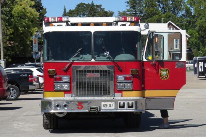 How far and quickly can you and your co-workers or friends pull a 44,000-pound fire truck?  Find out by entering your team for the 2019 Pulling for Dementia Fire Truck Pull on September 13, 2019. (Photo: Alzheimer Society of PKLNH)