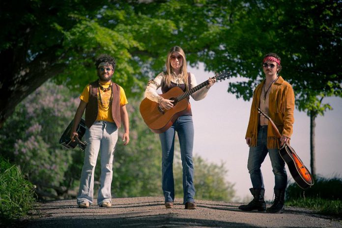 Starring Griffin Clark, Kate Suhr, and Owen Stahn, "Bloom: A Rock 'n' Roll Fable" runs Tuesdays to Saturdays in July at The Winslow Farm in Millbrook. (Photo: Wayne Eardley / Brookside Studio)