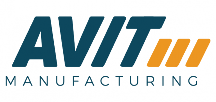 The logo of Peterborough custom machinery company AVIT Manufacturing, formerly Steelworks Design, was developed with marketing agency Mega Experience. (Logo courtesy of AVIT Manufacturing)