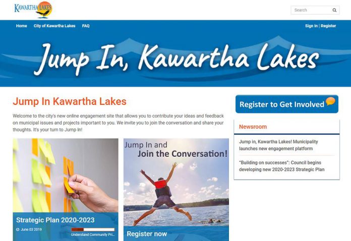 Jump in, Kawartha Lakes"