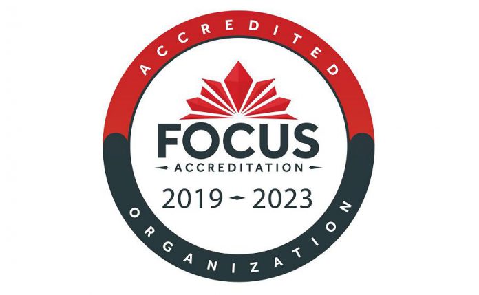 FOCUS accreditation award