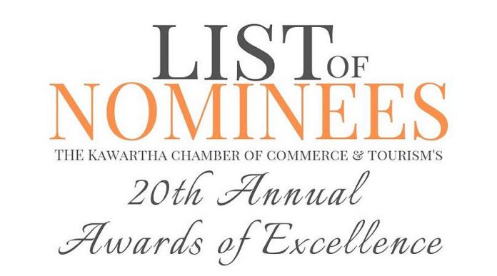 Kawartha Chamber nominees for 2019 Awards of Excellence