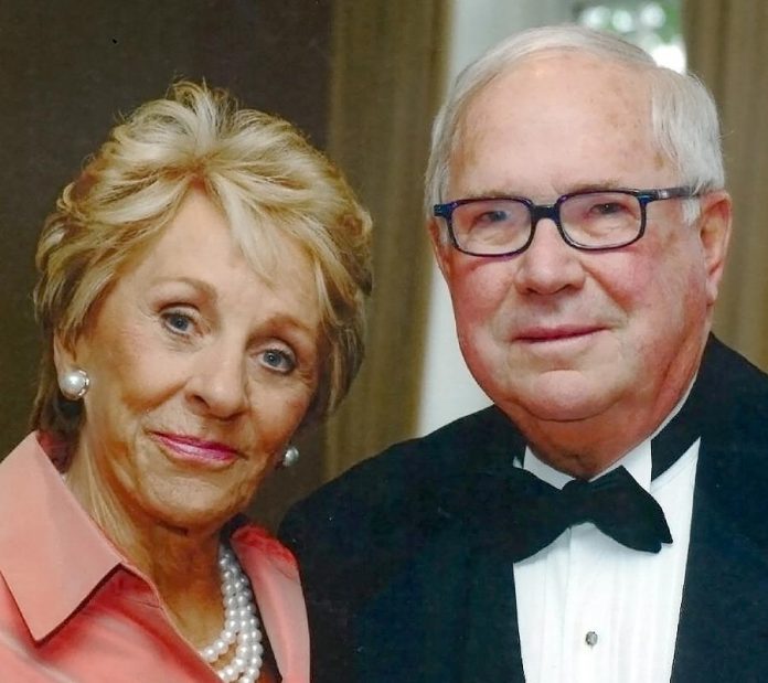 Toronto-based philanthropists Kathy and George Dembroski, who have made a $500,000 gift to The Canadian Canoe Museum. (Supplied graphic)