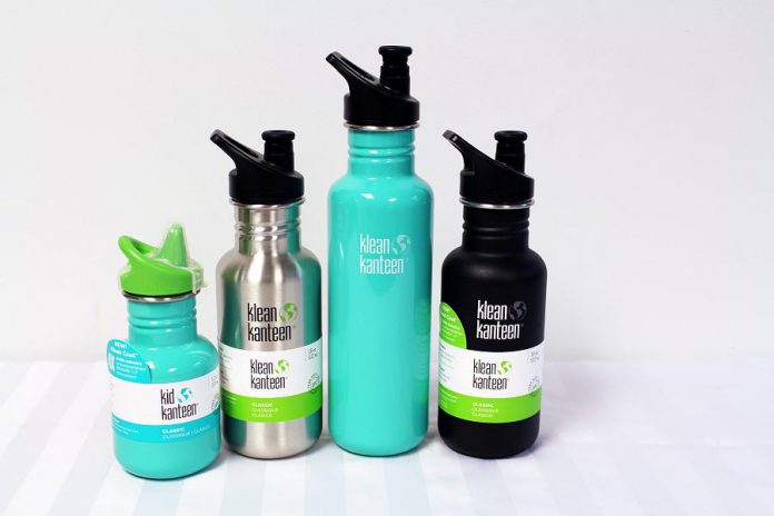 The Klean Kanteen brand is a company that has an environmental mandate and offers a variety of bottle sizes and insulated coffee cups that are made of high-quality stainless steel. (Photo courtesy of GreenUP)