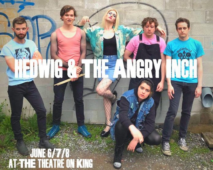 "Hedwig and the Angry Inch" runs for four performances from June 6 to 8, 2019 at The Theatre on King in downtown Peterborough. (Photo courtesy of F.0. Theatrics)