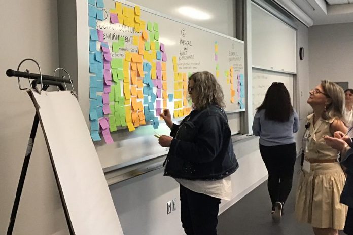 Around 200 people gathered at Trent University on May 21 and 22, 2019 the two-day national Inviting Resilience conference. Participants included service providers, researchers, administrators, and community members.  (Supplied photo)