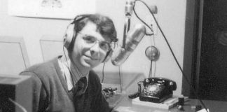 John Kenneth Muir at Trent Radio at Lady Eaton College in Peterborough in 1979. Muir passed away on June 3, 2019 at the age of 63. (Photo: Trent Radio)