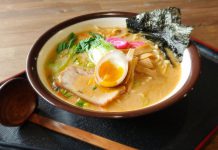 Tora Bistro has brought authentic Japanese ramen to downtown Peterborough, including their popular Tonkotsu ramen that featues a broth simmered for 12 hours. (Photo: Madeline Gingrass)