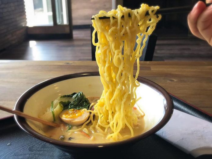 Tora Bistro offers a variety of Japanese, Korean, and Indian food, but so far the ramen has been the most popular item. (Photo: Madeline Gingrass)