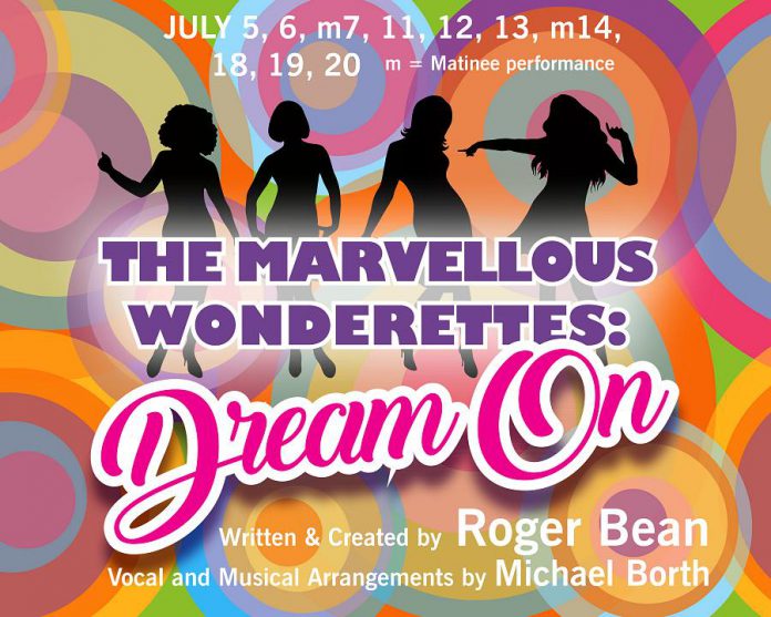 Tickets are now available for Peterborough Theatre Guild's production of "The Marvellous Wonderettes: Dream On". (Graphic: We Design)