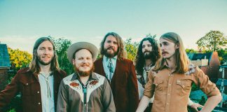 The Sheepdogs, including Bailieboro's own Jimmy Bowskill (second from left), are performing a free sponsor-supported outdoor concert at Peterborough Musicfest in Del Crary Park in downtown Peterborough on July 24, 2019. (Photo: Matt Dunlap)