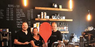 The Cork & Bean, which opened in downtown Peterborough last fall, is one of several local eateries participating for the first time in the 2019 Paint The Town Red fundraiser for the United Way on Wednesday, July 17th. In all, 35 restaurants, cafes, and pubs will be donating 25 per cent of their net sales to the United Way on Wednesday. (Photo courtesy of United Way of Peterborough and District)