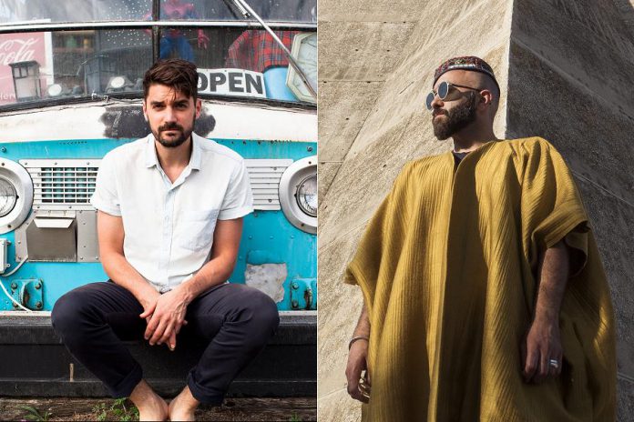 Former Hey Rosetta! songwriter and lead vocalist Tim Baker and Iraqi-Canadian musician and multimedia artist Narcy (Yassin Alsalman) will perform at the Peterborough Folk Festival on August 17, 2019. Local musicians Missy Knott and Mayhemingways will also be performing. (Publicity photos)