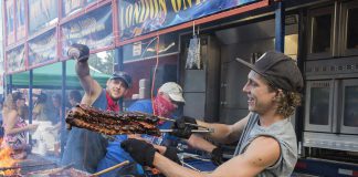 The 17th annual Kawartha Rotary Ribfest runs from July 12 to 14, 2019 at Millennium Park in downtown Peterborough. The event is a fundraiser for Rotary Club of Peterborough Kawartha. (Photo courtesy of Peterborough DBIA)