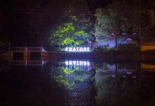 '#Nature', an installation by Toronto-based interdisciplinary artist and designer Sean Martindale that was part of a past Sunday Drive art project. This August, Sunday Drive is presenting its latest art project, 'Reunion', at a private farm near Lakefield. (Photo: Dustin Rabin / Sunday Drive Art Projects)