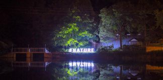 '#Nature', an installation by Toronto-based interdisciplinary artist and designer Sean Martindale that was part of a past Sunday Drive art project. This August, Sunday Drive is presenting its latest art project, 'Reunion', at a private farm near Lakefield. (Photo: Dustin Rabin / Sunday Drive Art Projects)