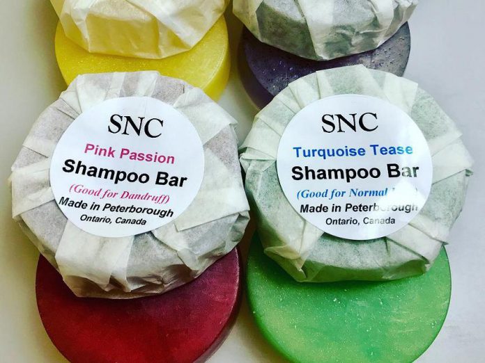 Peterborough artisan soap company Simply Natural Canada makes zero-waste shampoo and body soap bars in a variety of scents using ingredients like essential oils and coconut milk. (Photo: Simply Natural Canada / Facebook)