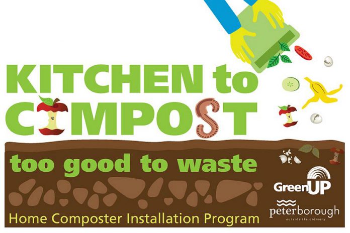 Kitchen to Compost is a home composting program offered to Peterborough residents by the City of Peterborough in partnership with GreenUP. After a very successful pilot in 2018, the program is now in its second year.