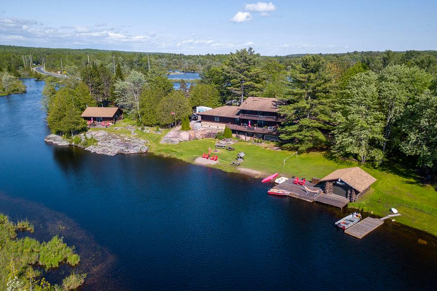 Spectacular Buckhorn estate for sale in a nature lover’s paradise