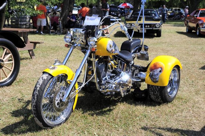 Car and motorcyle enthusiasts from across Ontario will be displaying their antique, vintage, and classic machines during the 23rd annual Transportation Day Car & Motorcycle Show at Lang Pioneer Village Museum in Keene on July 14, 2019. More than 50 trophies will be awarded, including the coveted People's Choice and Lang's Choice awards. (Photo courtesy of Lang Pioneer Village Museum)