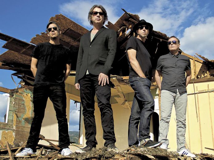 Iconic Canadian alt-rockers 54-40 (Dave Genn, Neil Osborne, Brad Merritt, Matt Johnson) are performing from their extensive catalogue of songs from the past 38 years at Peterborough Musicfest at Del Crary Park in downtown Peterborough on July 31, 2019. (Publicity photo)