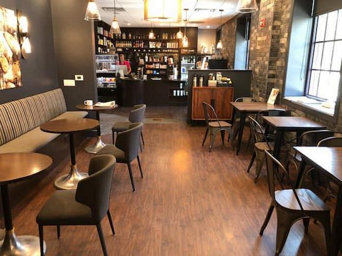 The expanded Euphoria Caffé at Euphoria Wellness Spa in downtown Peterborough. (Photo courtesy of Euphoria Wellness Spa)