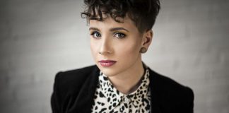 Peterborough-based singer-songwriter Evangeline Gentle's self-titled debut full-length album will be released on Rae Spoon's label Coax Records on September 13, 2019. (Photo: Samantha Moss)