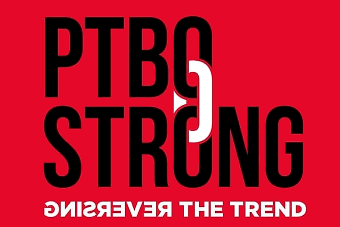 Ptbo Strong logo.