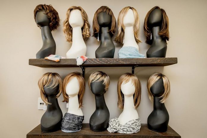 At From the Neck Up, Frances Fourcaudot offers a wide selection of full and partial custom-styled human hair wigs, synthetic wigs, and hair toppers. She also does wig repairs. (Photo: Heather Doughty)