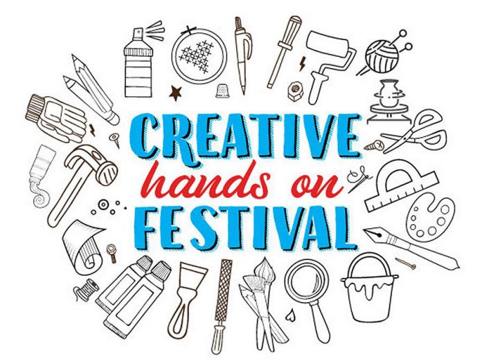 The Creative Hands On Festival runs  from 10 a.m. to 4 p.m from Friday, September 13th to Sunday, September 15th in Peterborough Square in downtown Peterborough. (Graphic: Creative Hands On Festival)