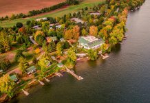 Elmhirst's Resort, located on the shores of Rice Lake in Keene, is a Tourism Employer of the Year finalist for the 2019 Tourism Industry Awards of Excellence. The award recognizes an organization that has developed an admirable reputation as a great place to work, and that has established itself as an upstanding example of Ontario's tourism industry. (Photo courtesy of Elmhirst's Resort)