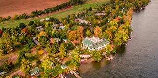 Elmhirst's Resort, located on the shores of Rice Lake in Keene, is a Tourism Employer of the Year finalist for the 2019 Tourism Industry Awards of Excellence. The award recognizes an organization that has developed an admirable reputation as a great place to work, and that has established itself as an upstanding example of Ontario's tourism industry. (Photo courtesy of Elmhirst's Resort)