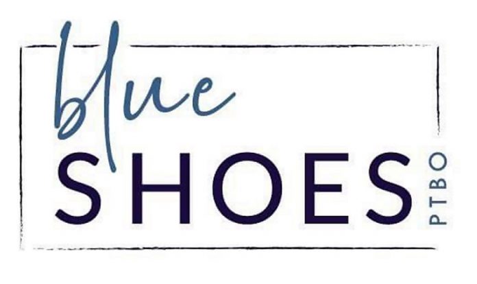 Blue Shoes Ptbo, the new name and logo of Pensieri Shoes. (Logo: Tenth Line Graphic Design & Brand Studio)